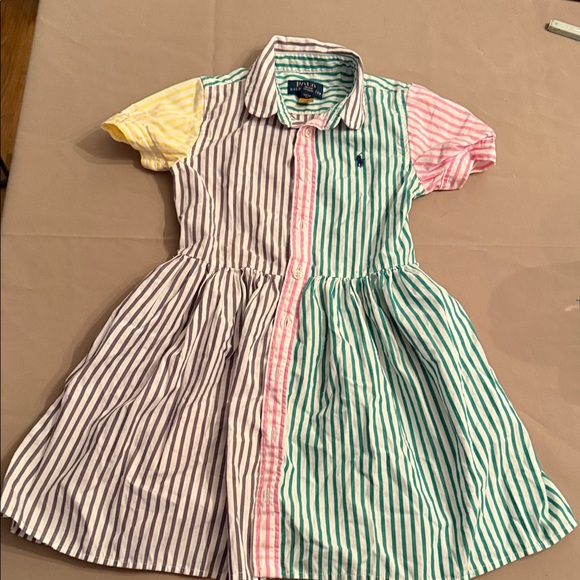 Ralph Lauren Other - Ralph Lauren Multicolor Striped Kids Dress